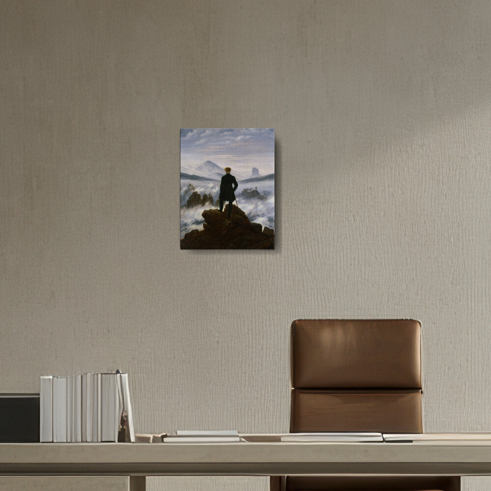 The Wanderer Above The Mists - Wall Canvas