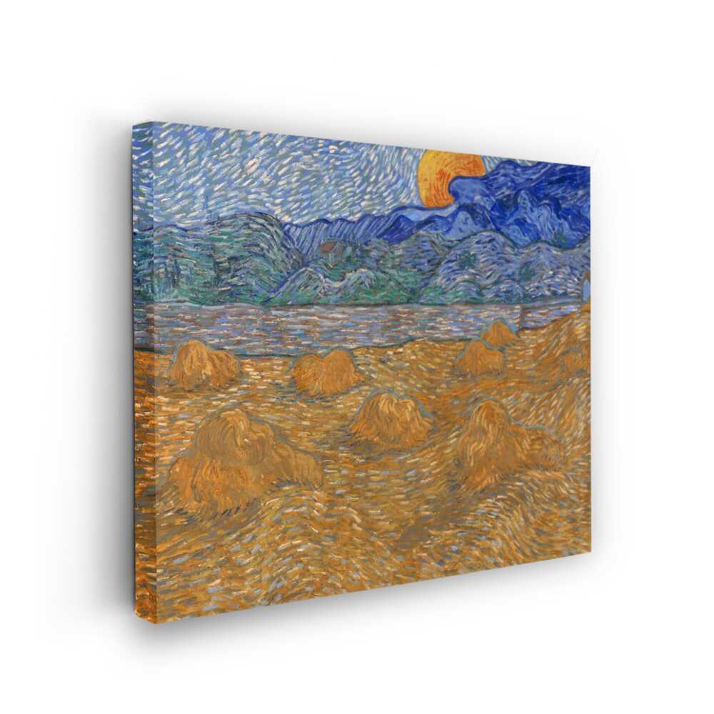 Picasoul - Picasoul Curated - Wheatfield With Rising Sun - Wall Decor
