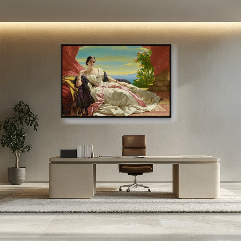 Portrait Of Leonilla - FLOATING FRAME