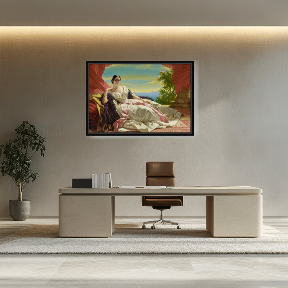 Portrait Of Leonilla - FLOATING FRAME