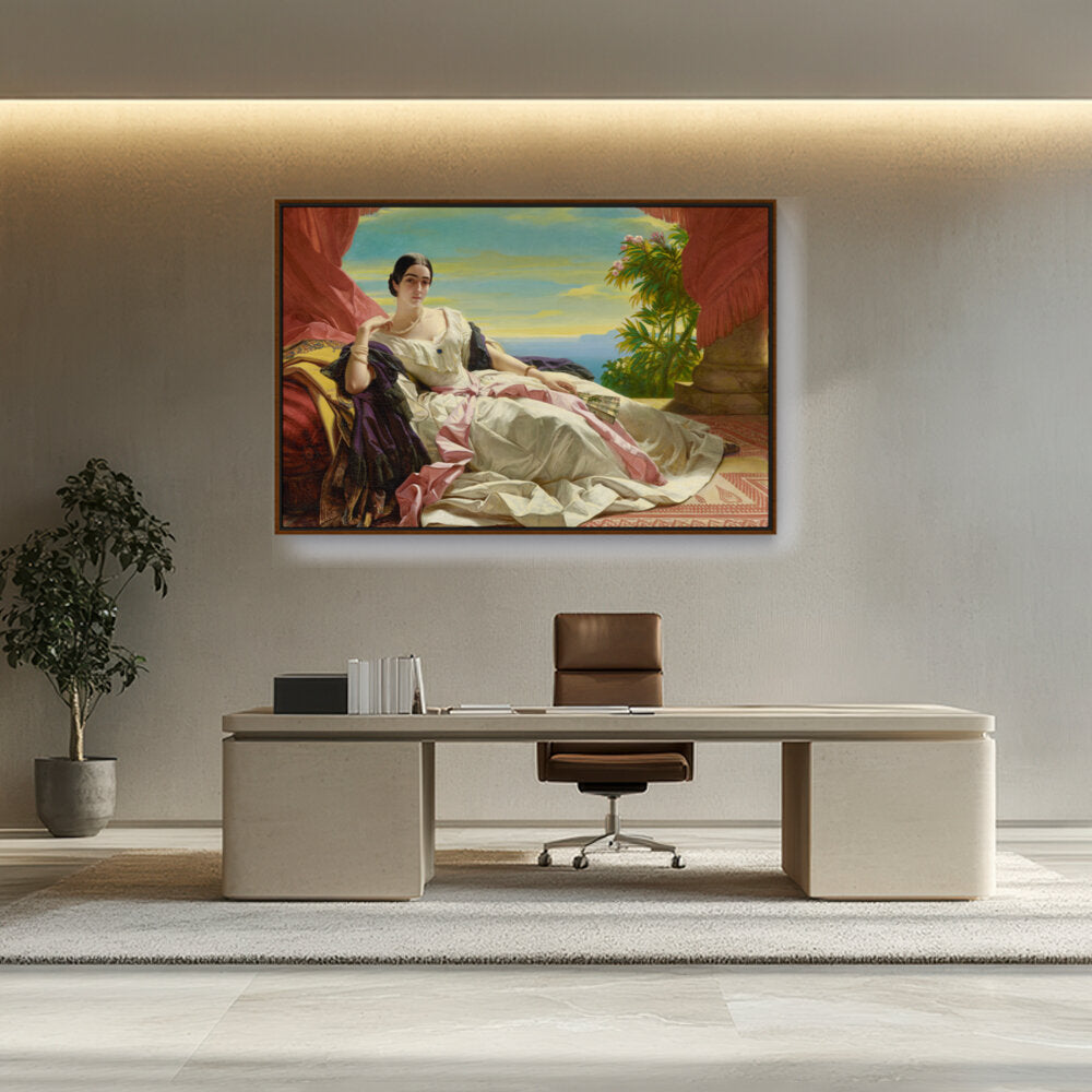 Portrait Of Leonilla - FLOATING FRAME