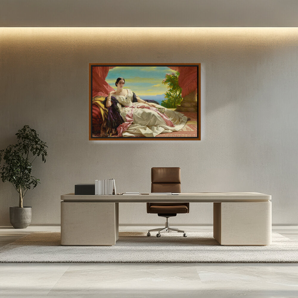 Portrait Of Leonilla - FLOATING FRAME