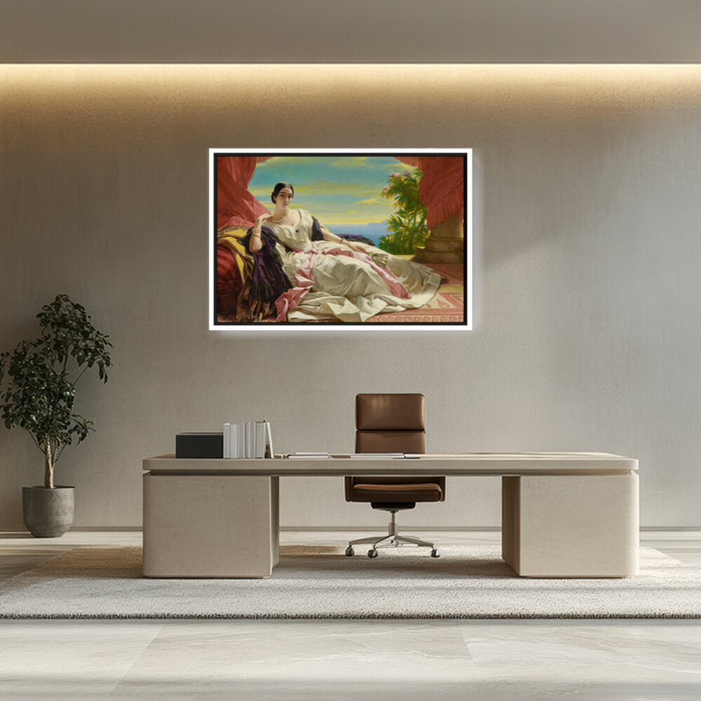 Portrait Of Leonilla - FLOATING FRAME