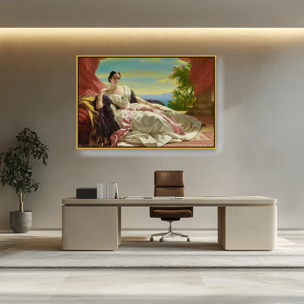 Portrait Of Leonilla - FLOATING FRAME