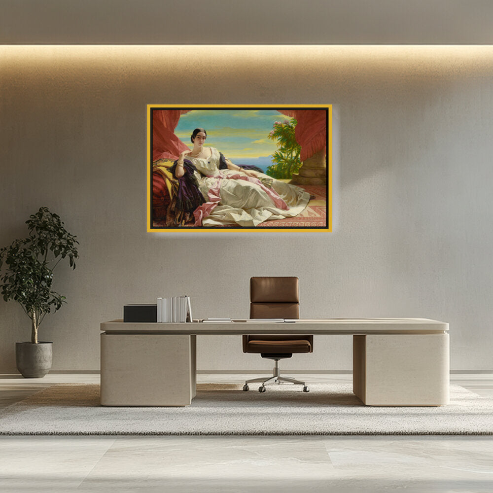 Portrait Of Leonilla - FLOATING FRAME