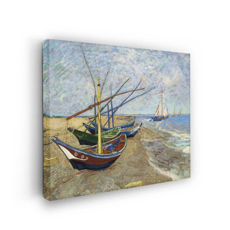 Picasoul - Picasoul Curated - Fishing Boats At Sea - Wall Decor