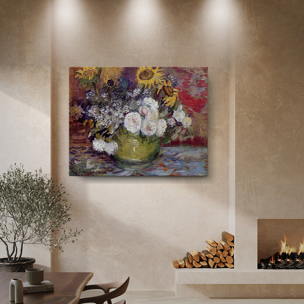Vibrant Bouquet Of Flowers