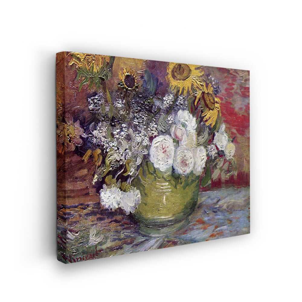 Picasoul - Picasoul Curated - Vibrant Bouquet Of Flowers - Wall Decor