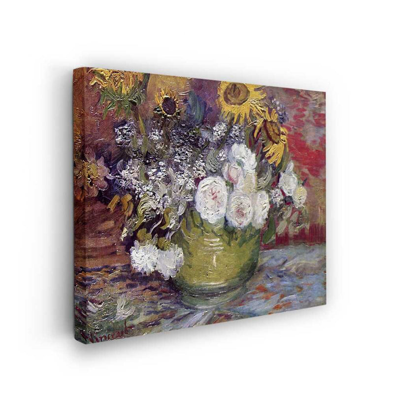 Picasoul - Picasoul Curated - Vibrant Bouquet Of Flowers - Wall Decor
