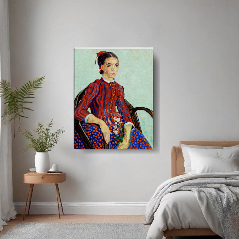 Young Woman With Flowers