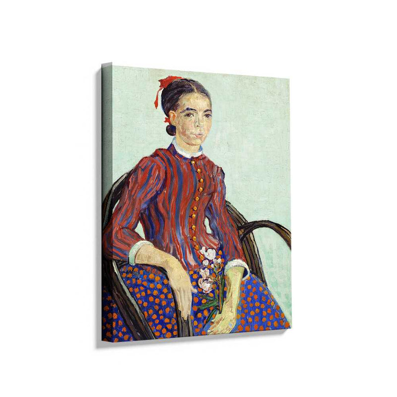 Picasoul - Picasoul Curated - Young Woman With Flowers - Wall Decor