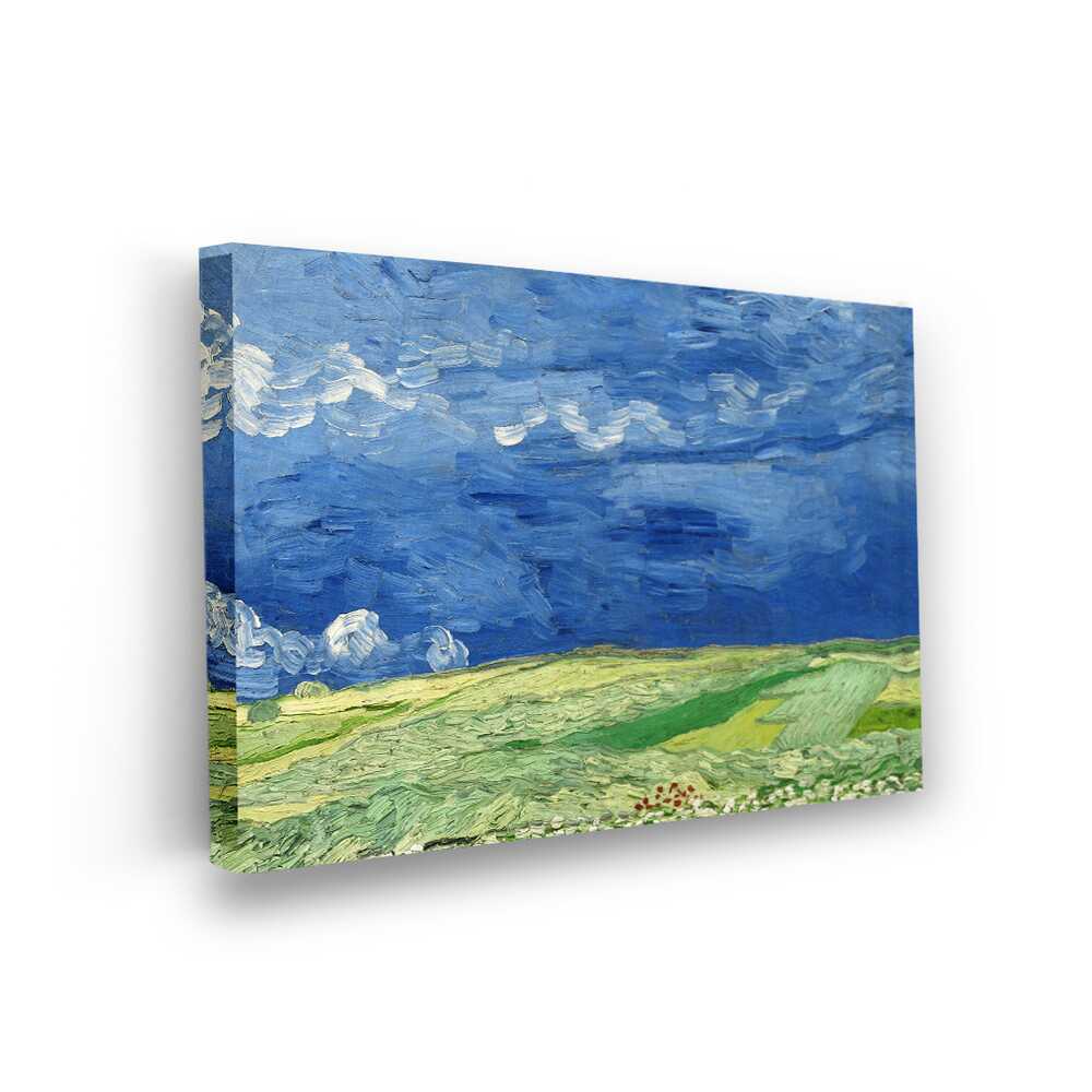 Picasoul - Picasoul Curated - Wheatfield Under Thunderclouds - Wall Decor