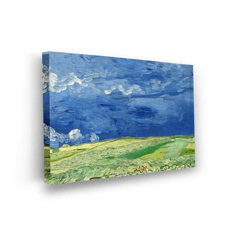 Picasoul - Picasoul Curated - Wheatfield Under Thunderclouds - Wall Decor