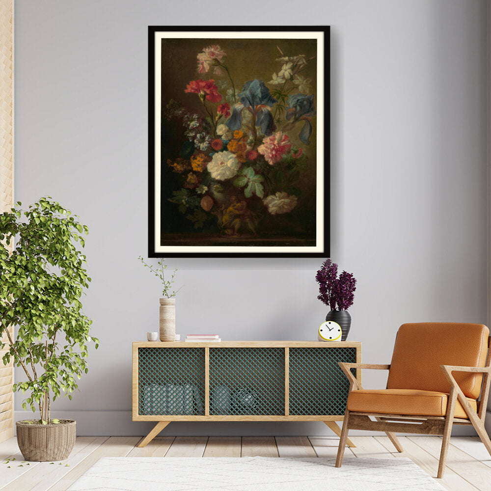 Vase Of Flowers - WALL MOUNT FRAME