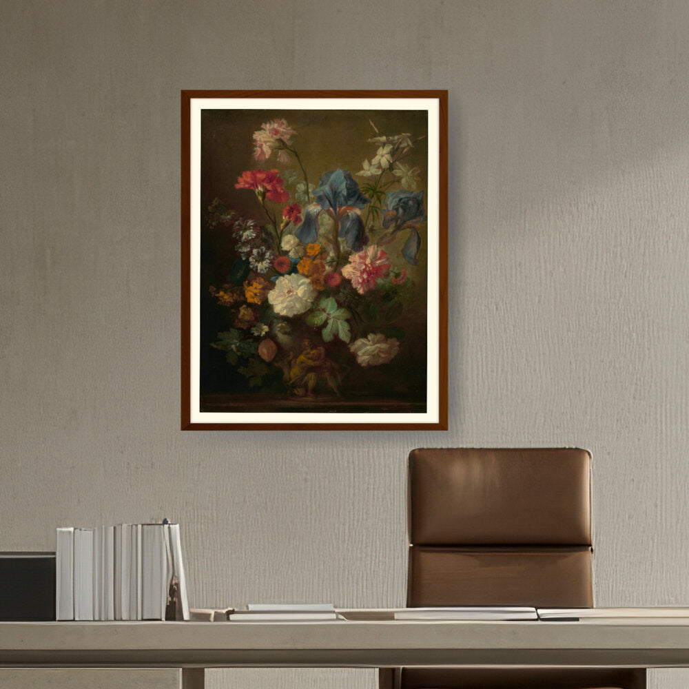 Vase Of Flowers - WALL MOUNT FRAME