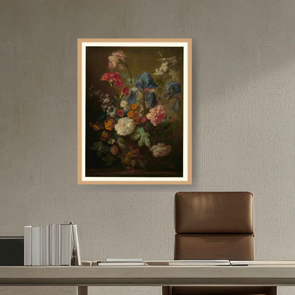 Vase Of Flowers - WALL MOUNT FRAME