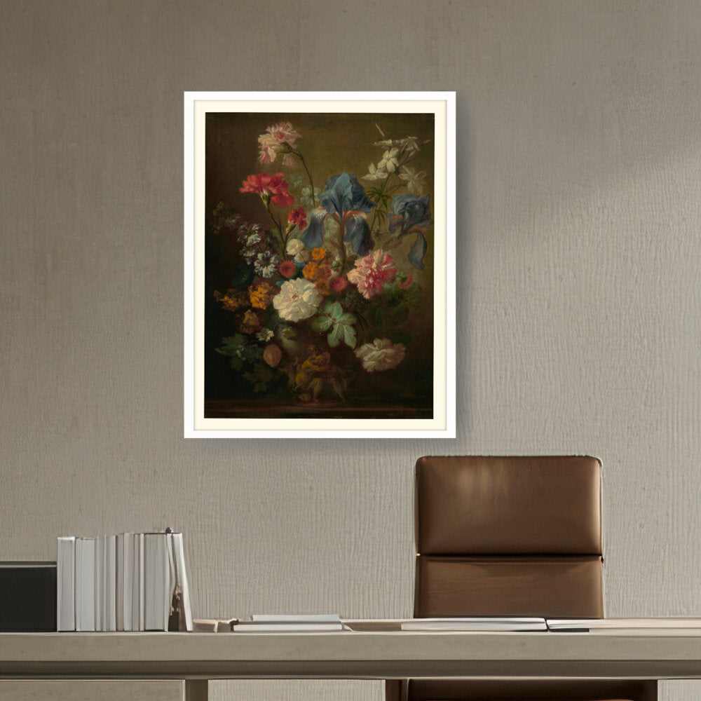 Vase Of Flowers - WALL MOUNT FRAME