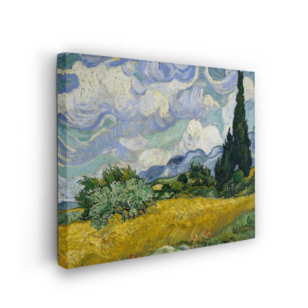Picasoul - Picasoul Curated - Wheat Field With Crows1 - Wall Decor