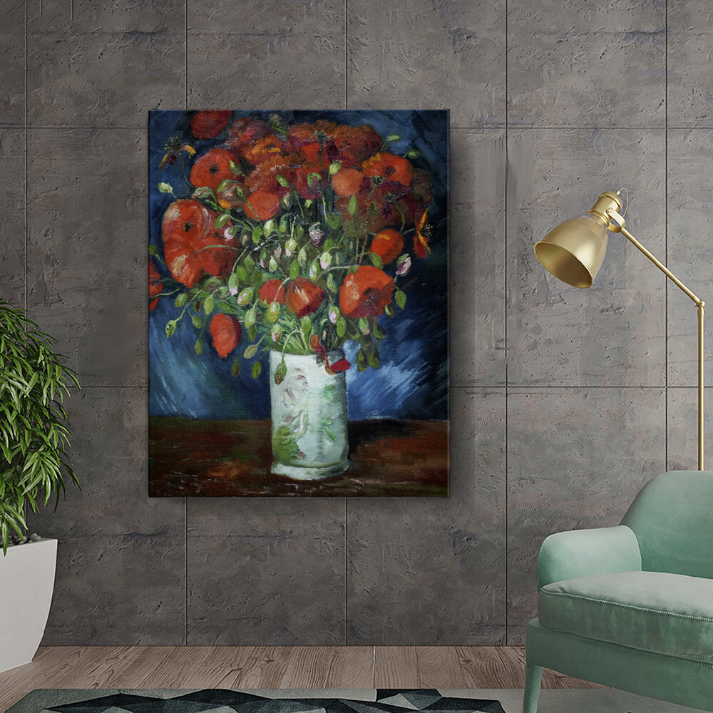 Vibrant Bouquet Of Poppies