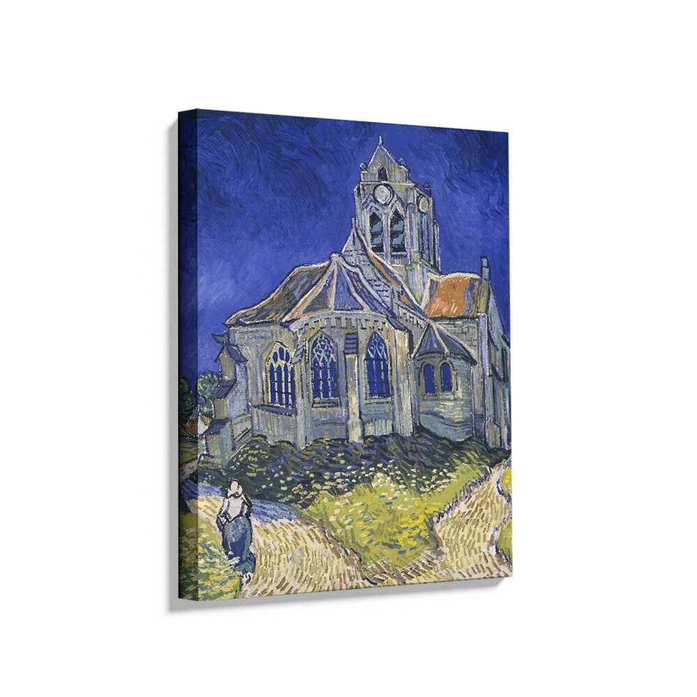 Picasoul - Picasoul Curated - Church At Auvers - Wall Decor