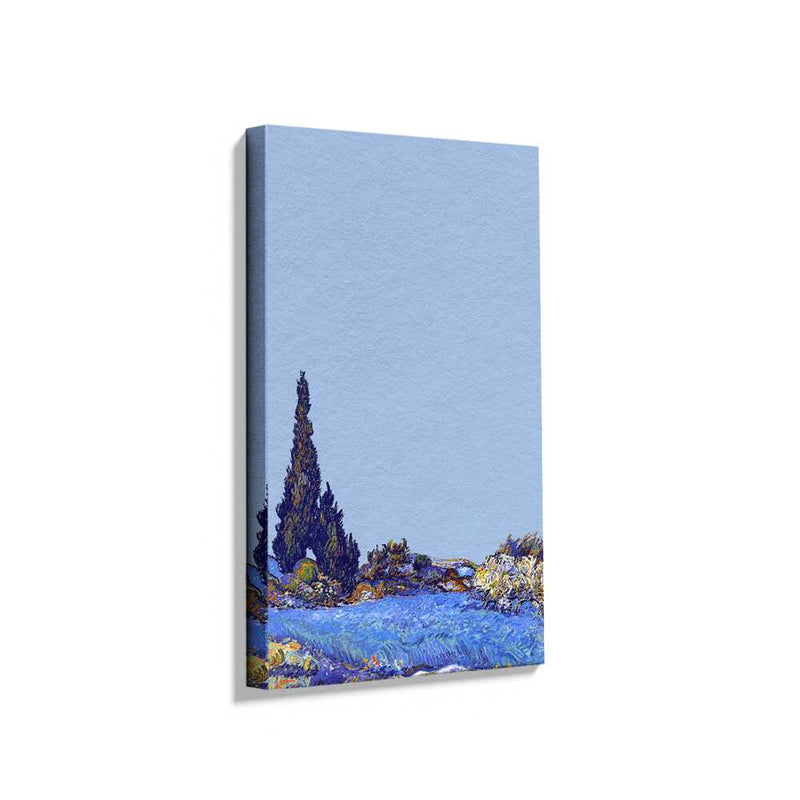 Picasoul - Picasoul Curated - Cypress And Blue Sky - Wall Decor