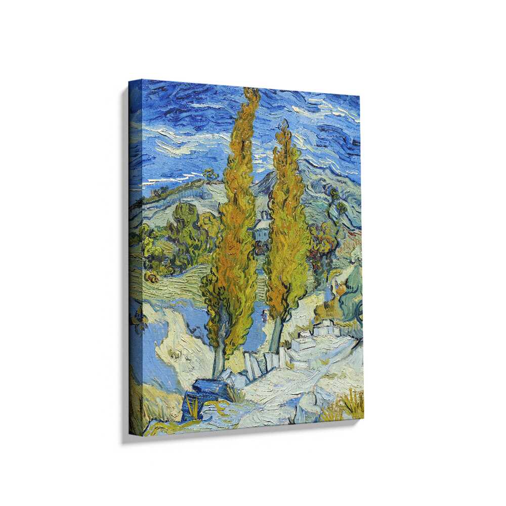 Picasoul - Picasoul Curated - Cypress Trees And Stars - Wall Decor