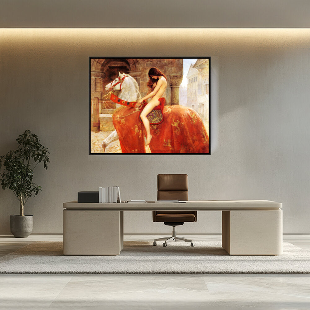 Lady Godiva - FLOATING FRAME