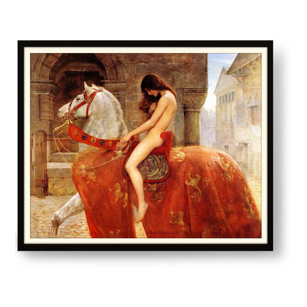 Lady Godiva - WALL MOUNT FRAME