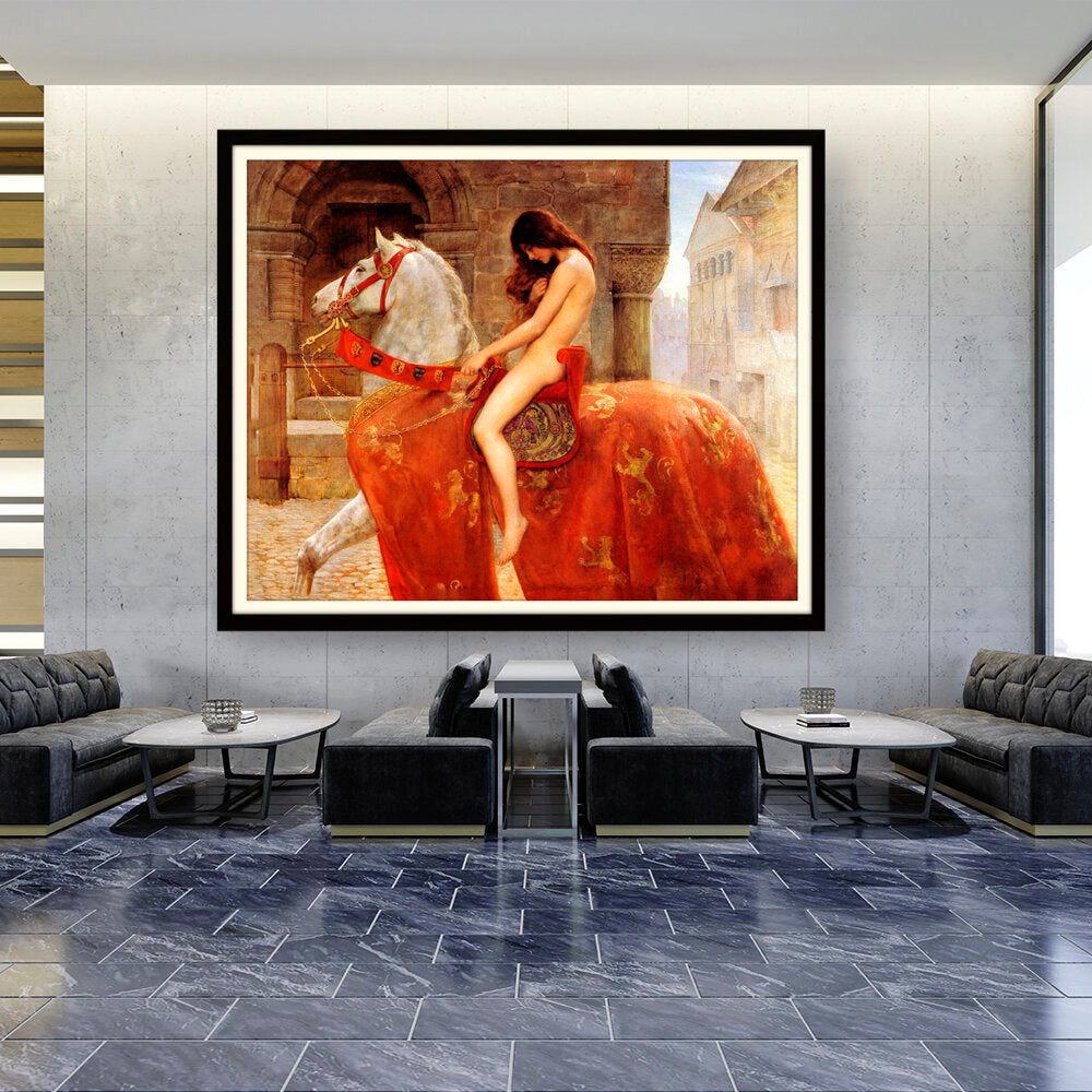 Lady Godiva - WALL MOUNT FRAME