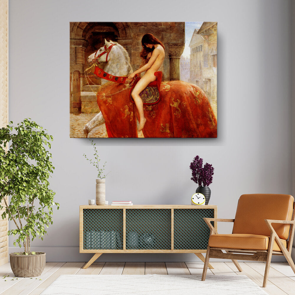 Lady Godiva - Wall Canvas