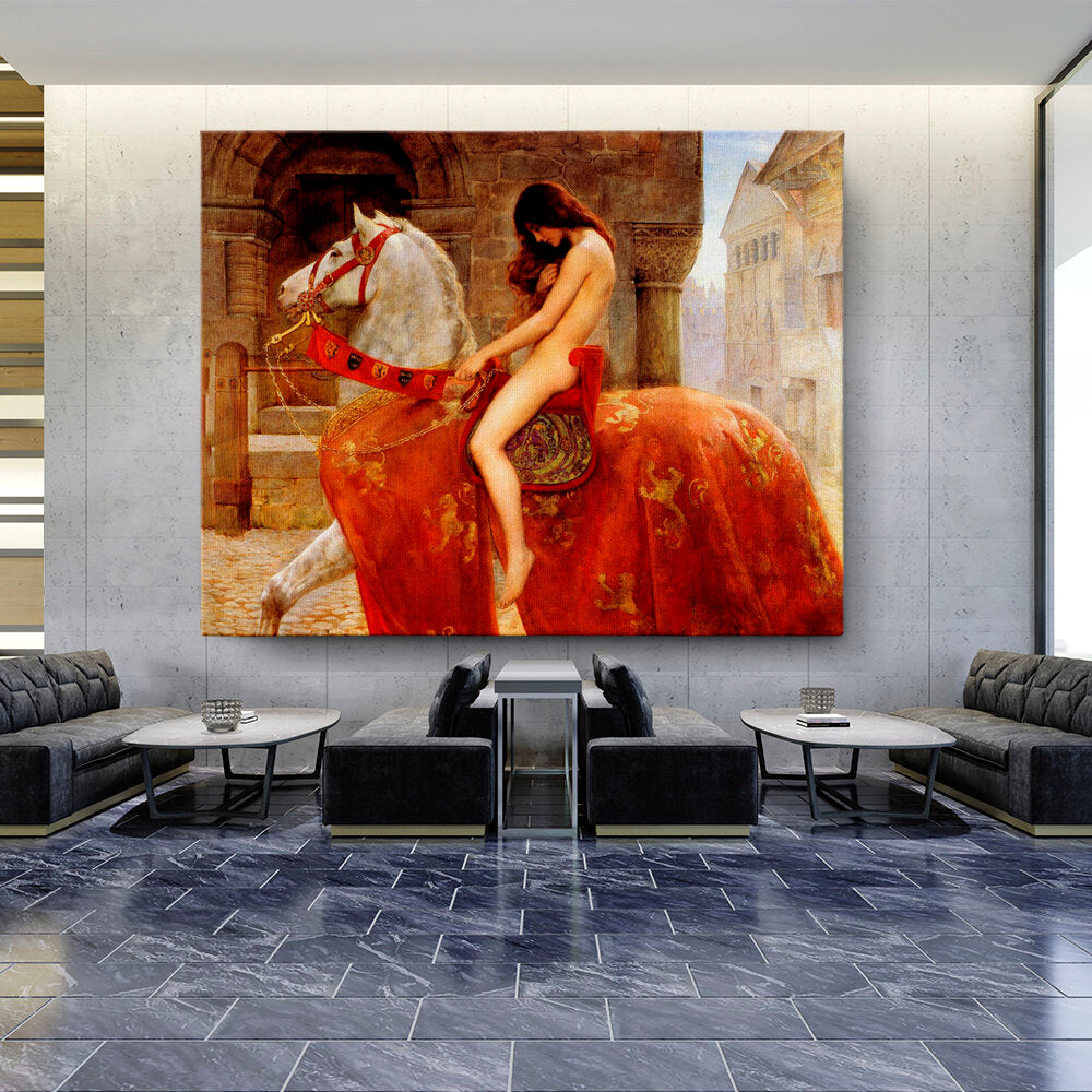 Lady Godiva - Wall Canvas