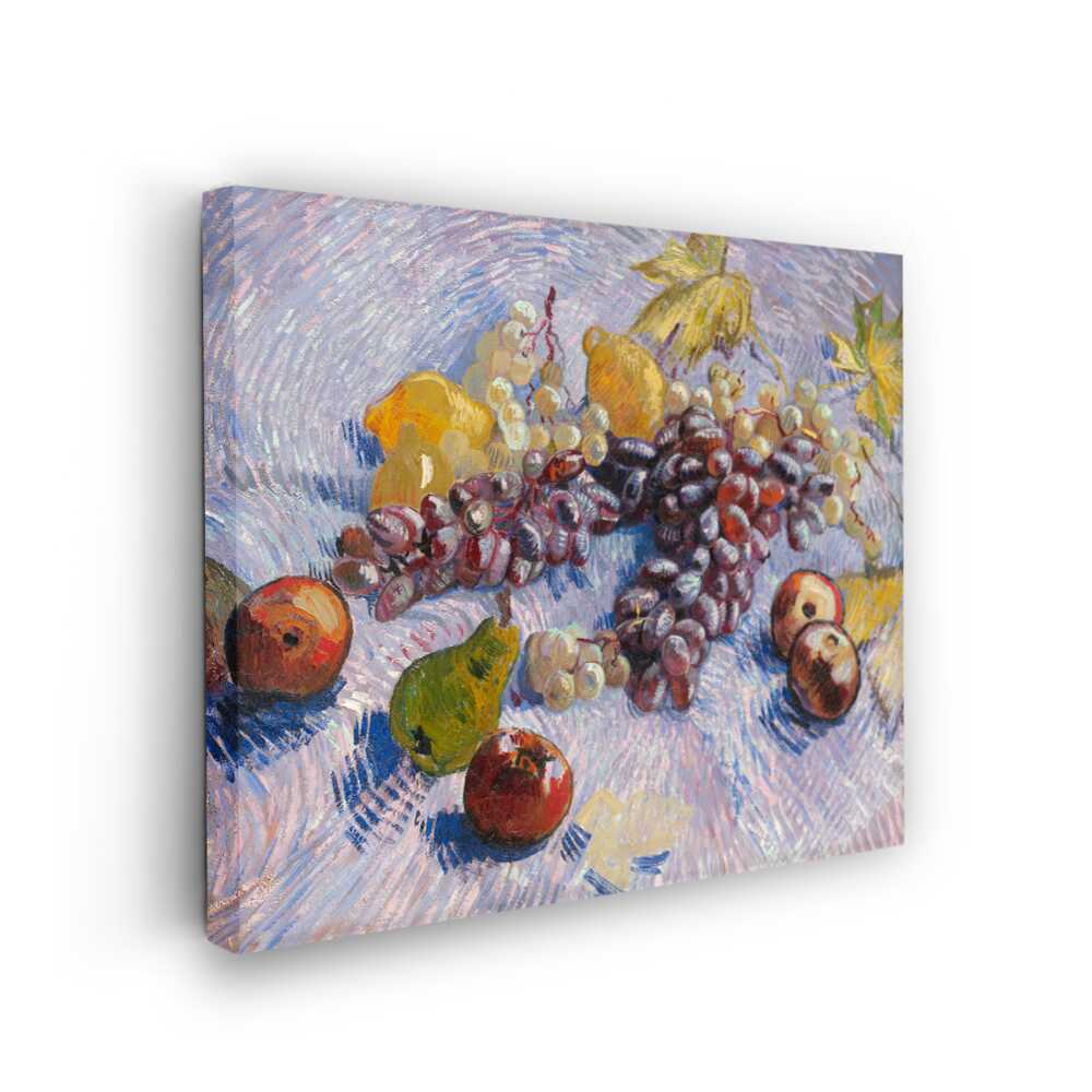 Picasoul - Picasoul Curated - Still Life With Grapes And Apples - Wall Decor