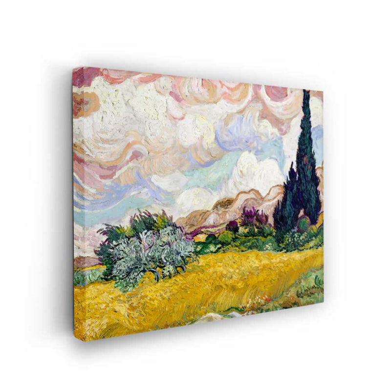 Picasoul - Picasoul Curated - Cypress And Wheat Field - Wall Decor