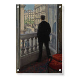 Young Man At The Window - Acrylic Wall Photo