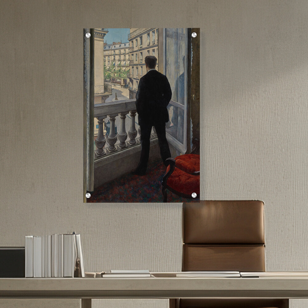 Artist1 - Art - Young Man At The Window - Acrylic Wall Photo