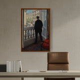 Artist1 - Art - Young Man At The Window - Framed Canvas
