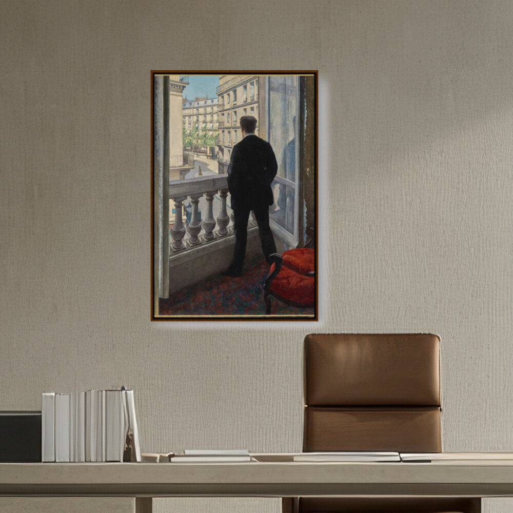 Young Man At The Window - FLOATING FRAME
