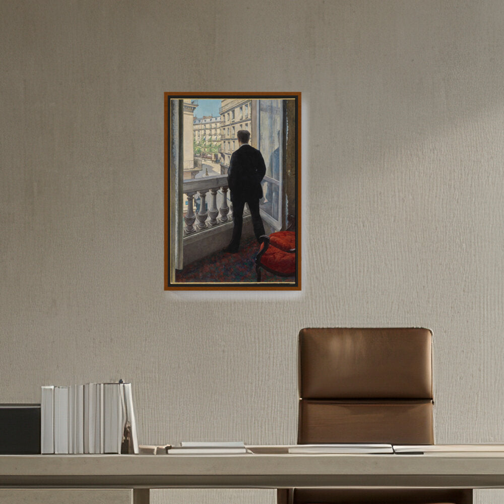 Young Man At The Window - FLOATING FRAME