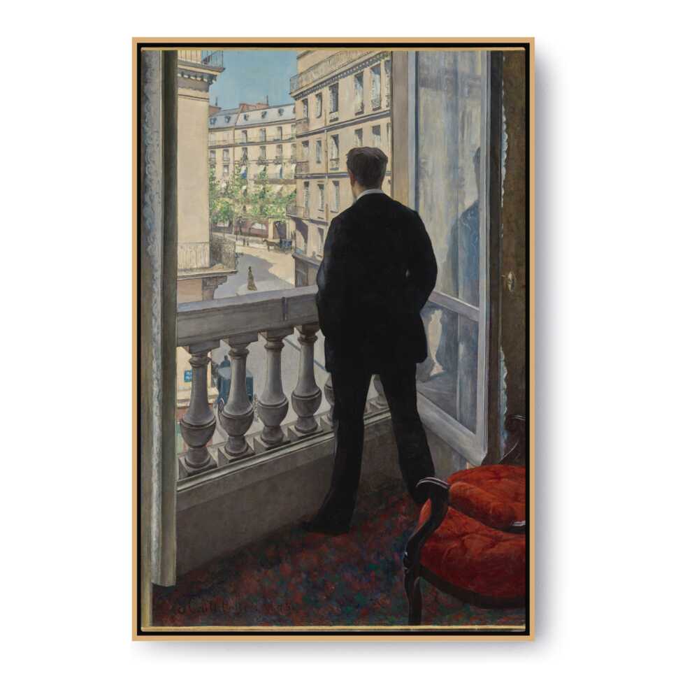 Young Man At The Window - FLOATING FRAME