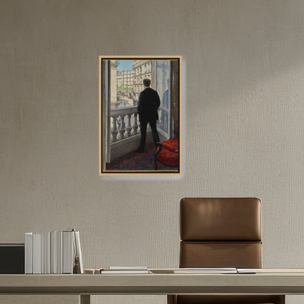 Young Man At The Window - FLOATING FRAME