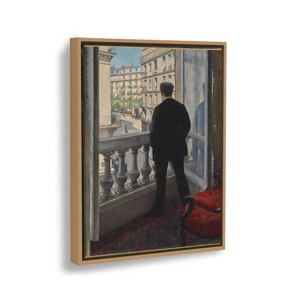 Young Man At The Window - FLOATING FRAME