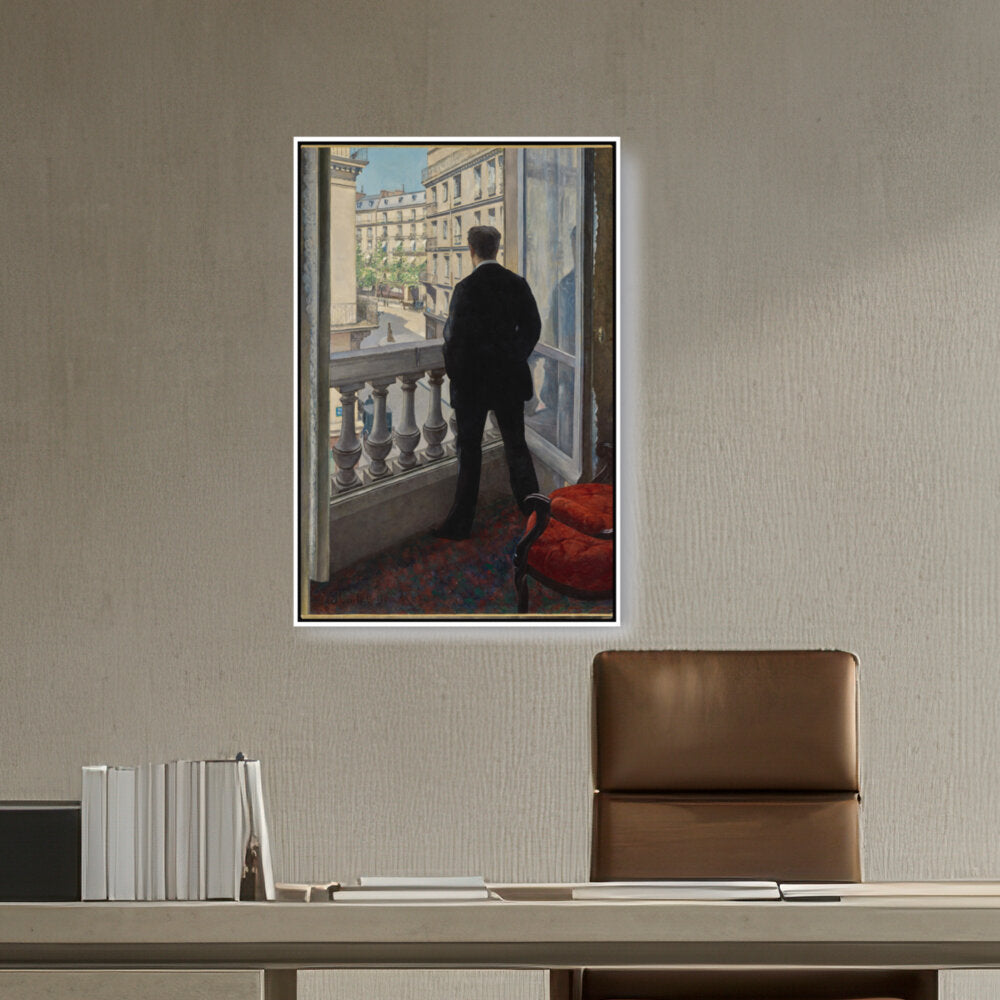 Young Man At The Window - FLOATING FRAME
