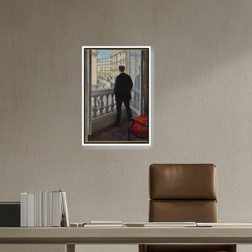 Young Man At The Window - FLOATING FRAME