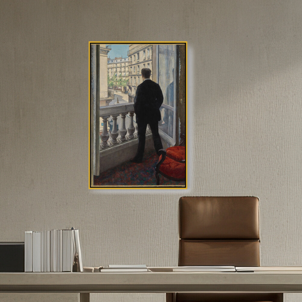 Young Man At The Window - FLOATING FRAME