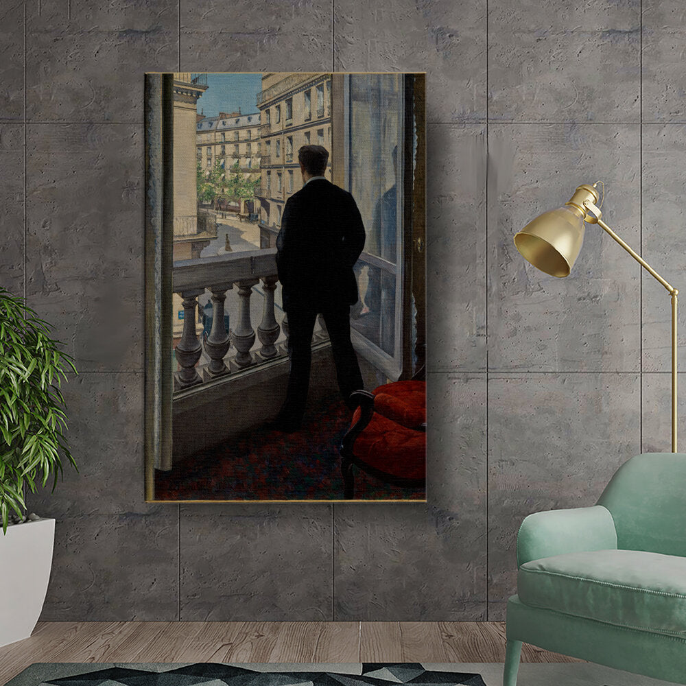 Young Man At The Window - Wall Canvas