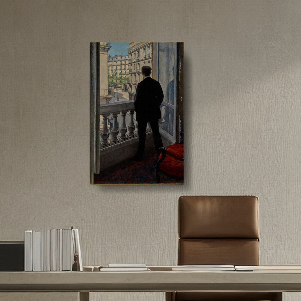 Young Man At The Window - Wall Canvas