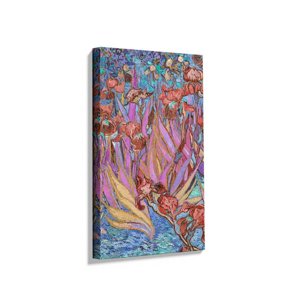 Picasoul - Picasoul Curated - Vibrant Iris Garden-1 - Wall Decor