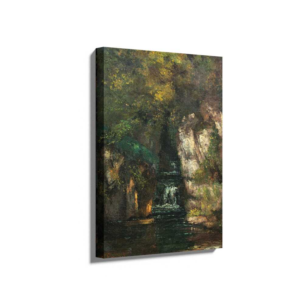 Picasoul - Picasoul Curated - Serene Waterfall Landscape - Wall Decor