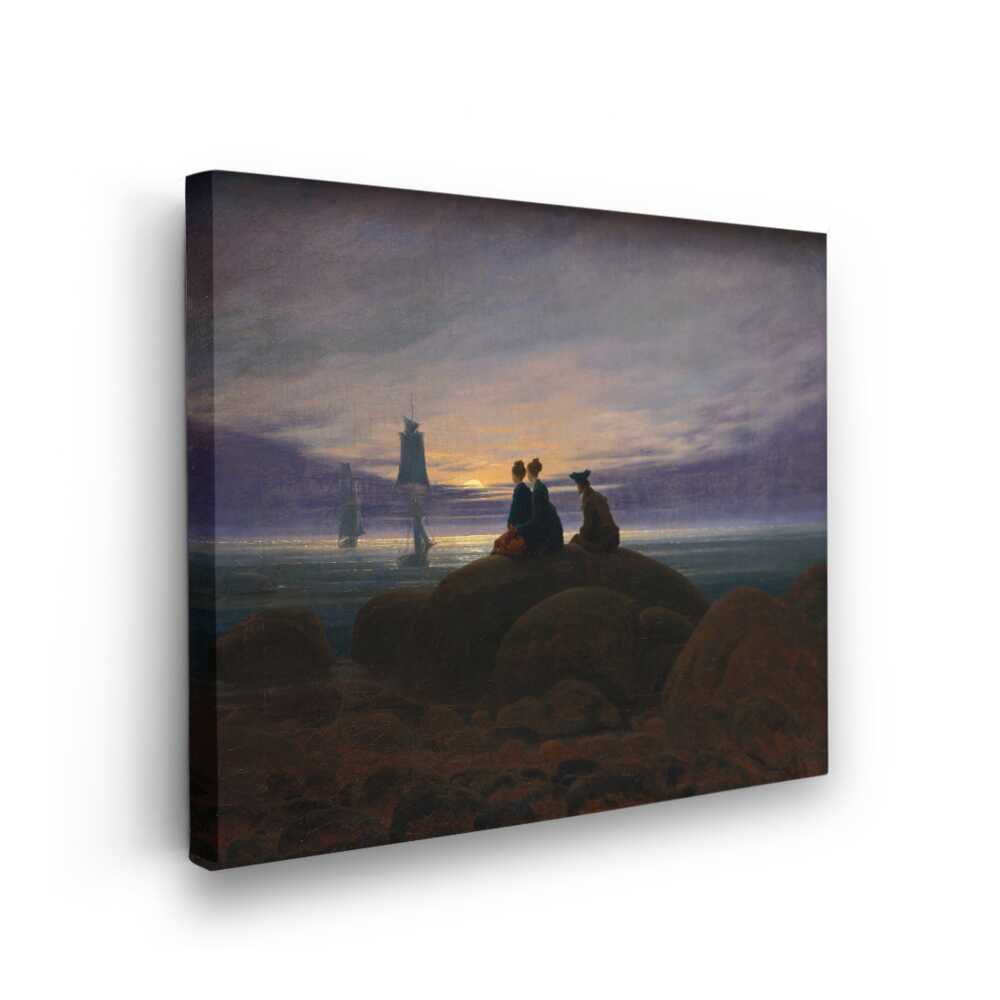 Picasoul - Picasoul Curated - Moonrise By The Sea - Wall Decor