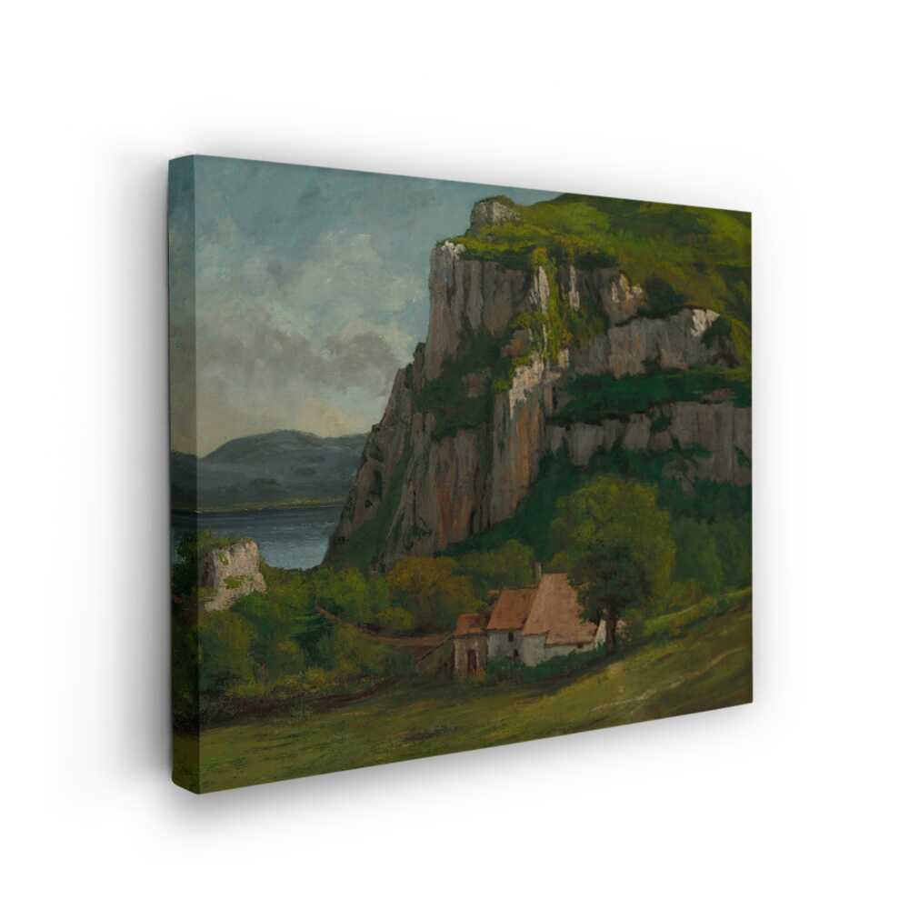 Picasoul - Picasoul Curated - Serene Landscape With Cottage - Wall Decor
